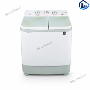 لباسشویی دوقلو سیلور لوکس 3.5 کیلو درب شیشه‌ای مدل SLW4500TG